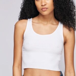 NWT KOTN Nile Rib Tank, marshmallow (M)